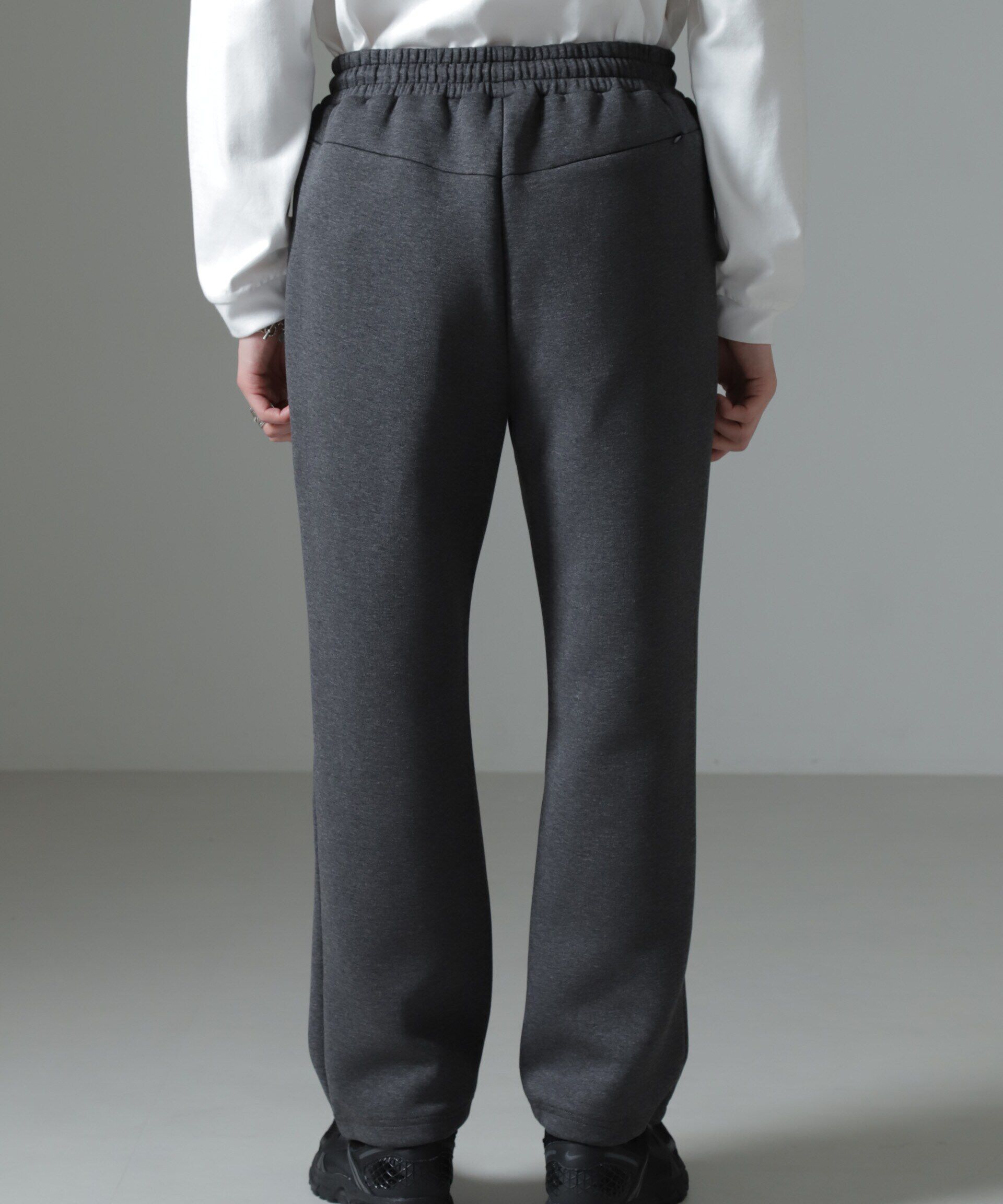 nano･universe「ボンディングトレーナーパンツ」|チノ|