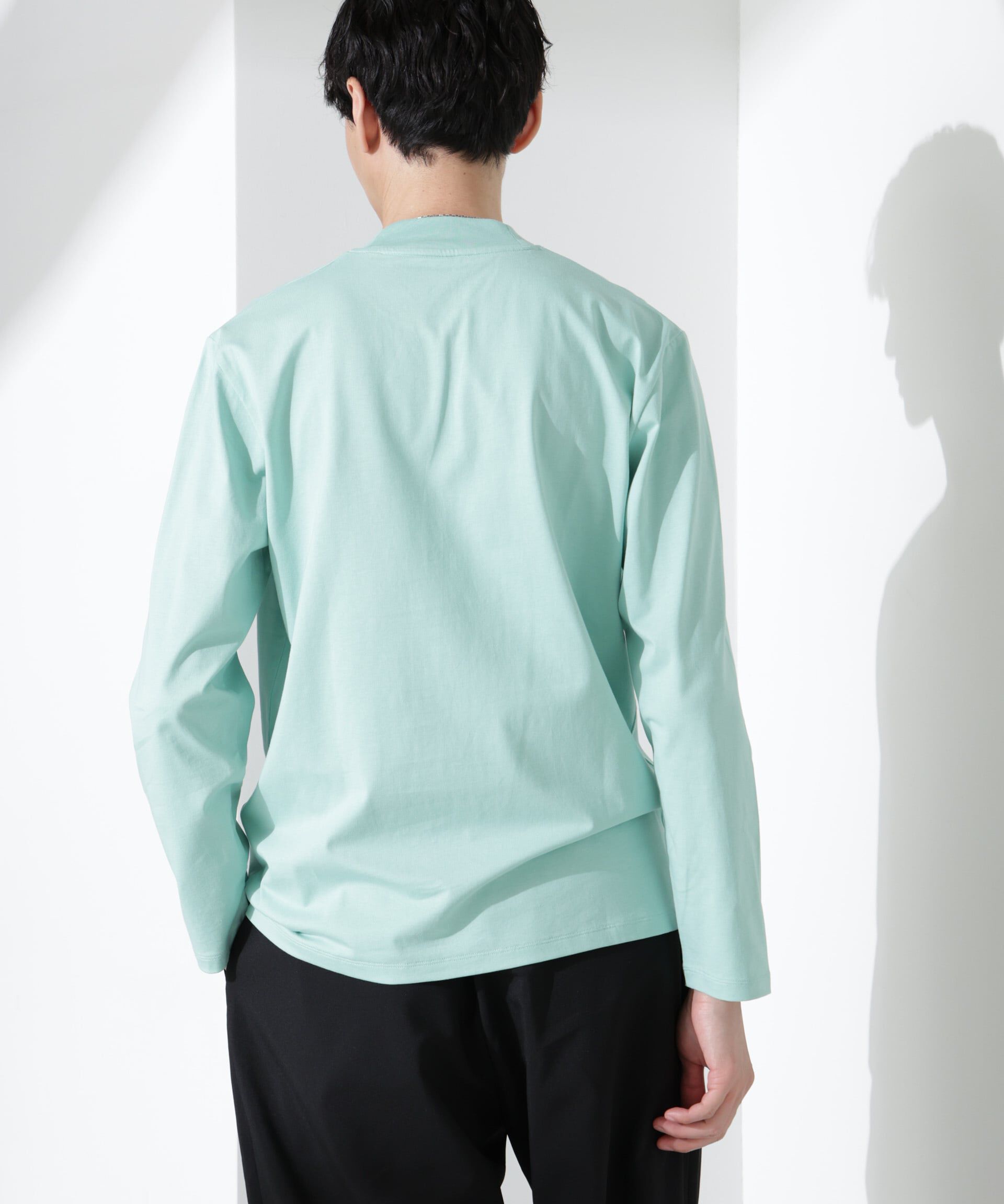 nano･universe「ジャケT(R) クルーネック 長袖」|Tシャツ・カットソー|