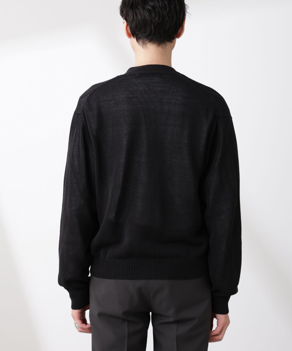 nano･universe「シアーニットカーディガン」|ニット・セーター|