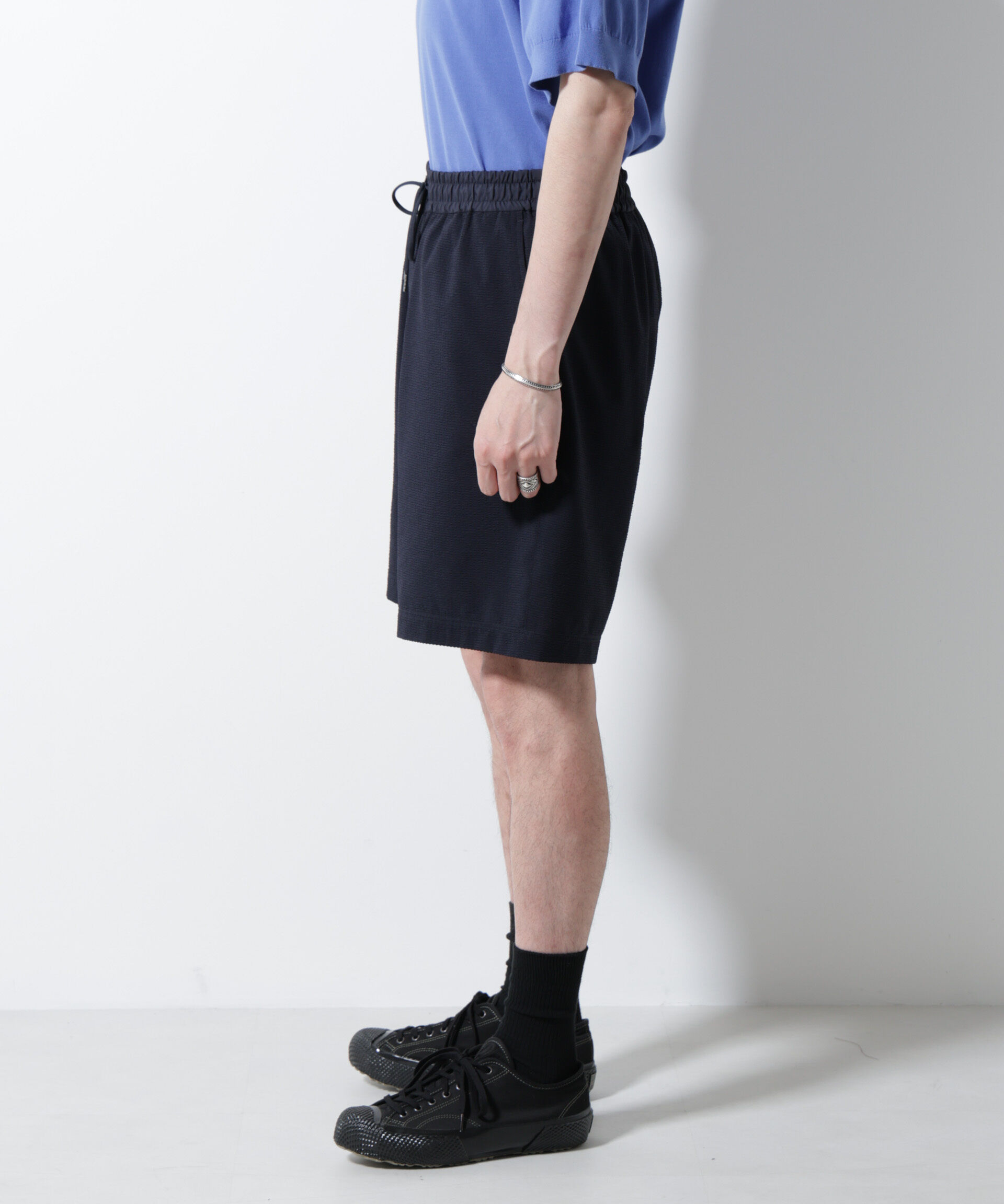 nano･universe「DotAir(R)サッカーストレッチイージーショートパンツ/吸水速乾」|チノ|