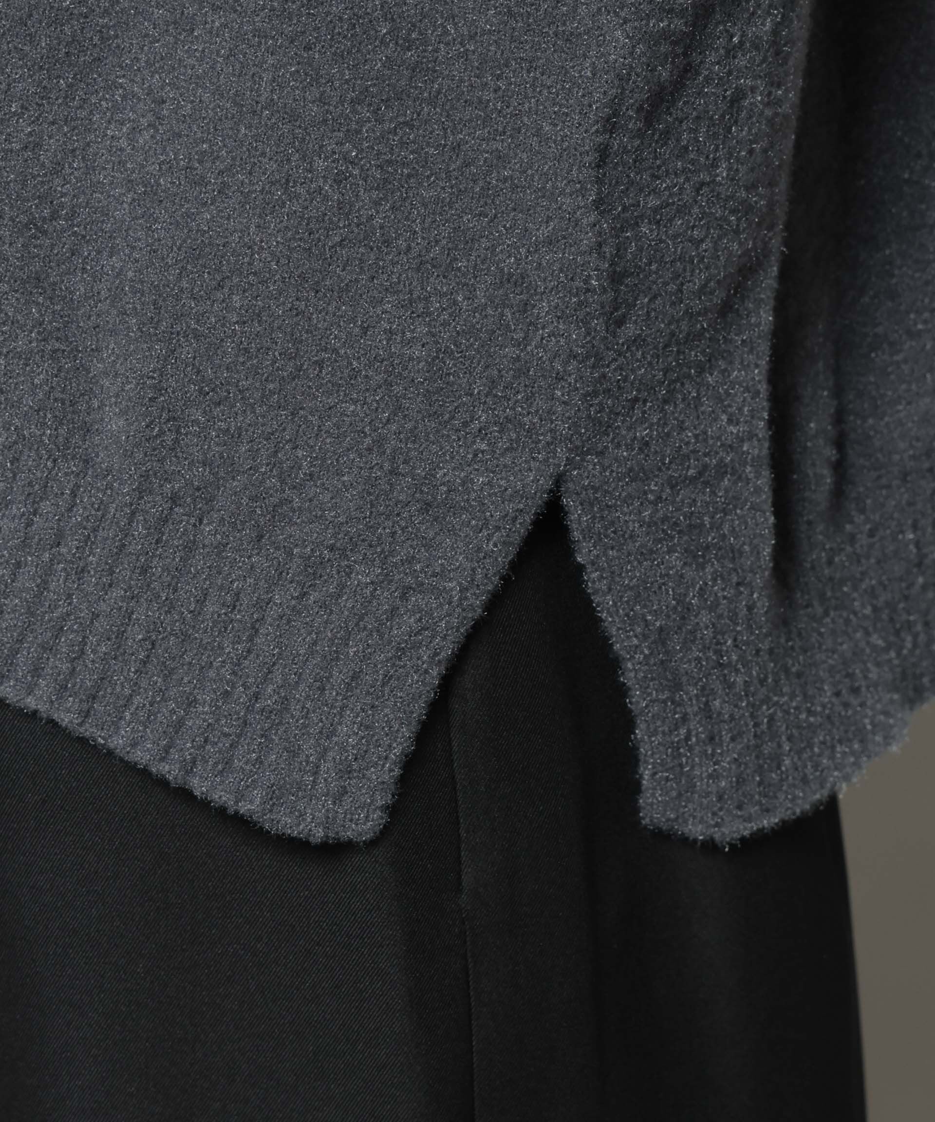 nano･universe「ミニラメシャギーニットプルオーバー」|ニット・セーター|