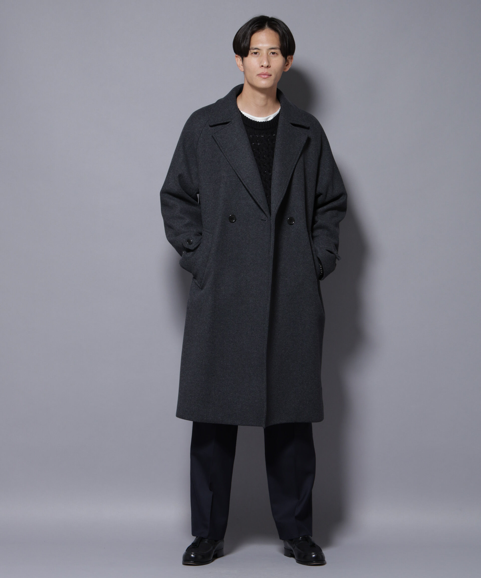 nano･universe「ウールカシミヤメルトンダブルコート」|その他|