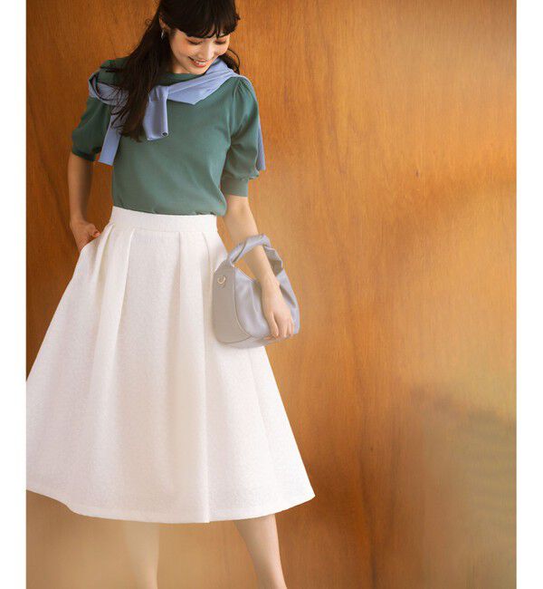 組曲「【UVケア・接触冷感】MINA ニットカーディガン」|カーディガン|