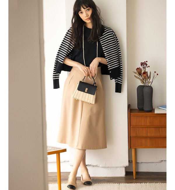 組曲「【UVケア・接触冷感】MINA ニットカーディガン」|カーディガン|