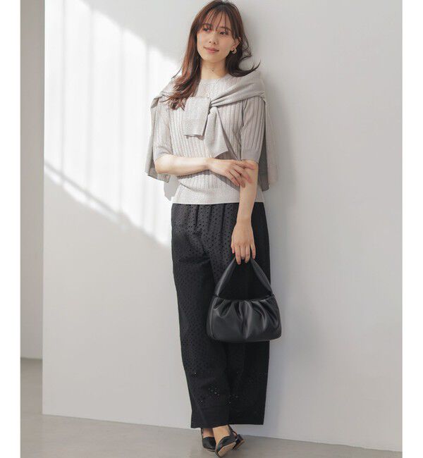 組曲「ライトラメニット アンサンブル」|カーディガン|