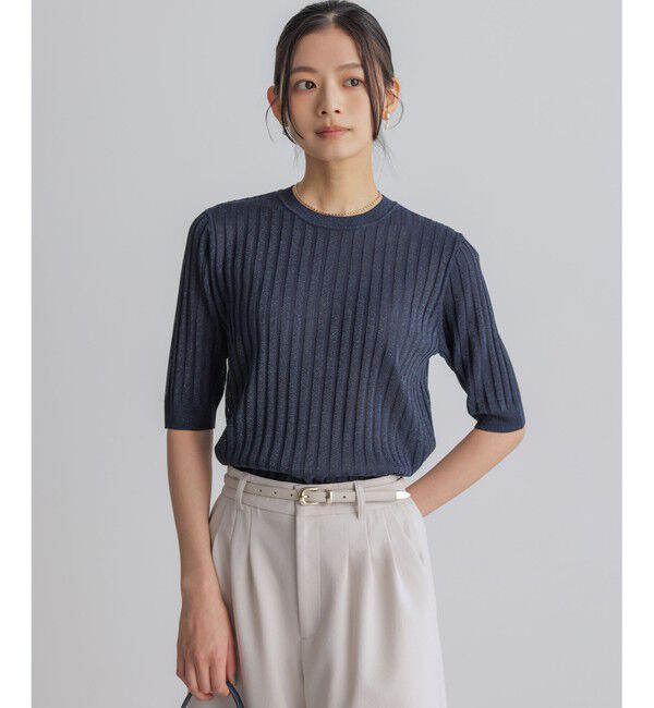 組曲「ライトラメニット アンサンブル」|カーディガン|