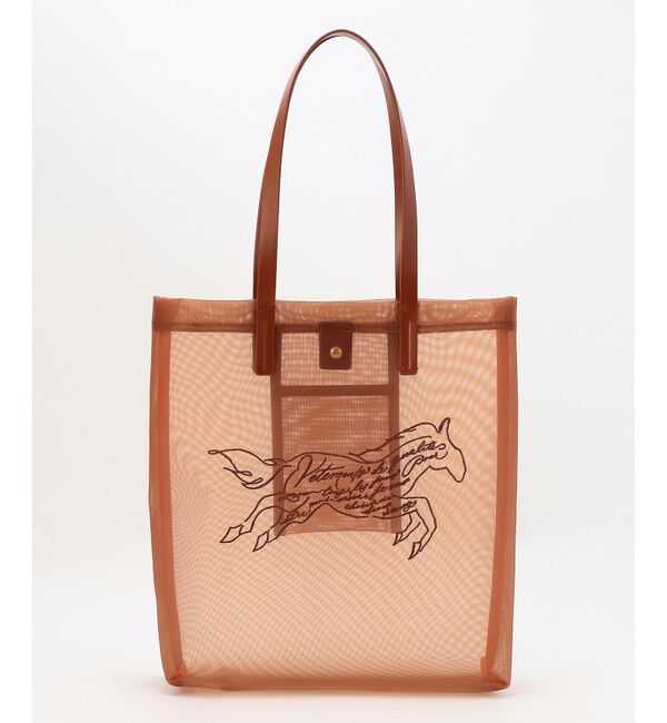 自由区「【カタログ掲載・コラボ・A4サイズ収納可】ホースメッシュトート バッグ」|トートバッグ|