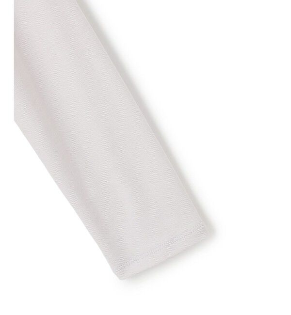 23区「【洗える】チュールフライス シアーハイネック カットソー」|Tシャツ・カットソー|