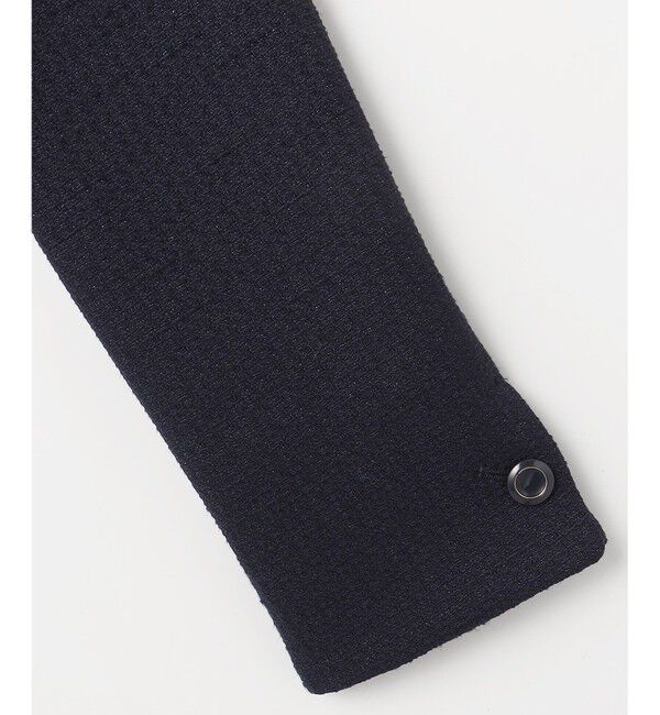 any SiS「リップルボーダーストレッチ ノーカラージャケット」|ノーカラージャケット|