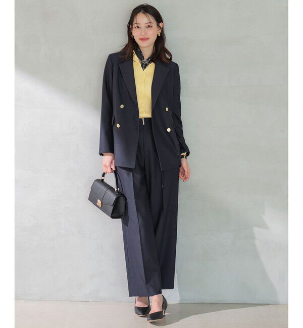 ANY SIS「褒めらレディストレッチ ワイドパンツ」|その他|