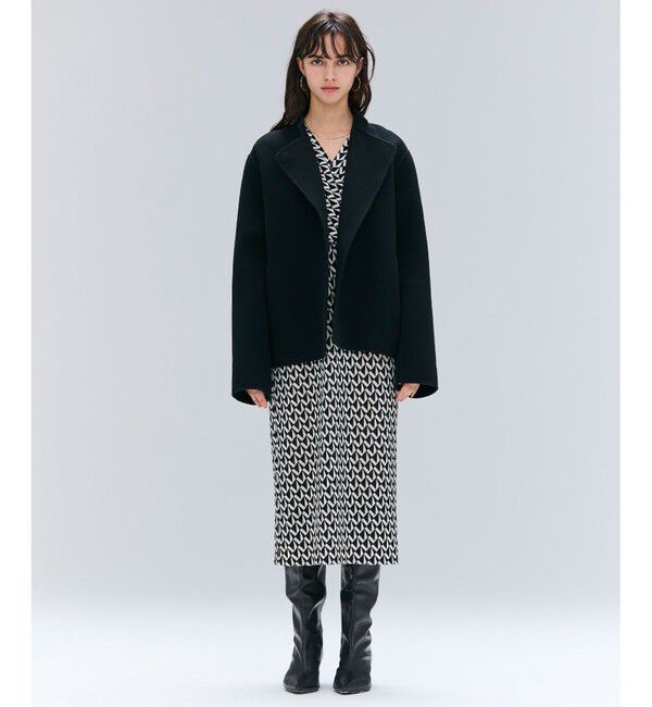 BEIGE,「【Oggi掲載】LEMOORE / ウールリバースタンドカラーショートコート」|その他|