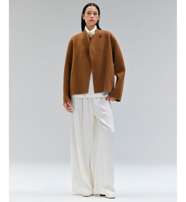 BEIGE,「【Oggi掲載】LEMOORE / ウールリバースタンドカラーショートコート」|その他|