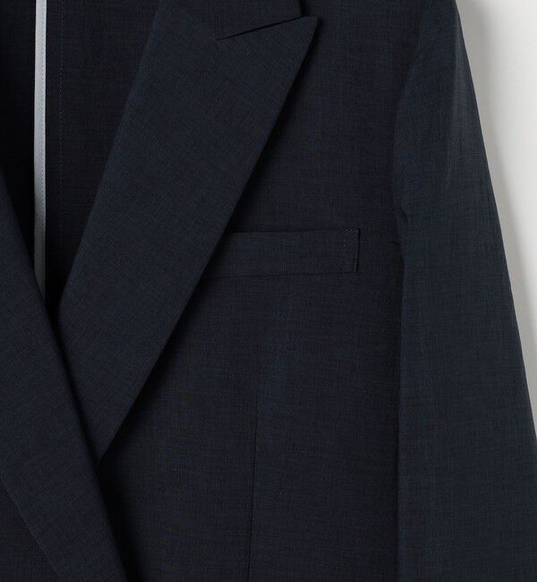 NOLLEY'S sophi「《セットアップ対応》ウォッシャブルブリーザブルシャンブレーダブルジャケット」|テーラードジャケット|