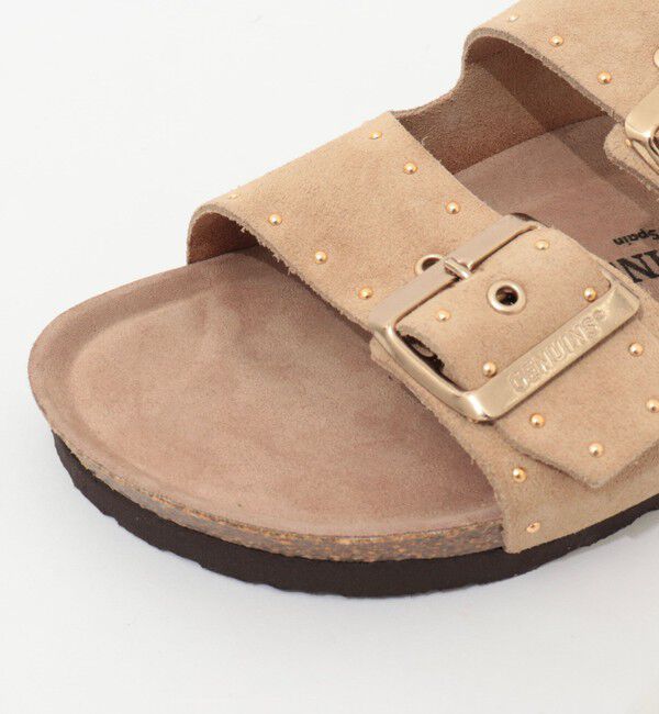 NOLLEY'S「【GENUINS/ジェニンズ】　スエードスタッズベルトサンダル」|サンダル|