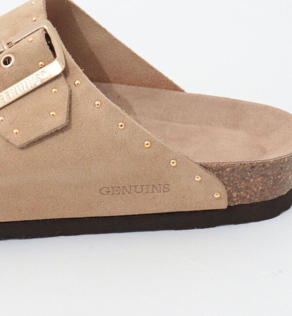 NOLLEY'S「【GENUINS/ジェニンズ】　スエードスタッズベルトサンダル」|サンダル|