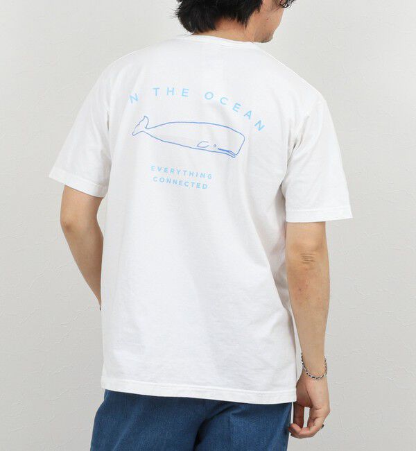 NOLLEY'S goodman「別注 メッセージ KUJIRA Tシャツ 26SS」|Tシャツ・カットソー|