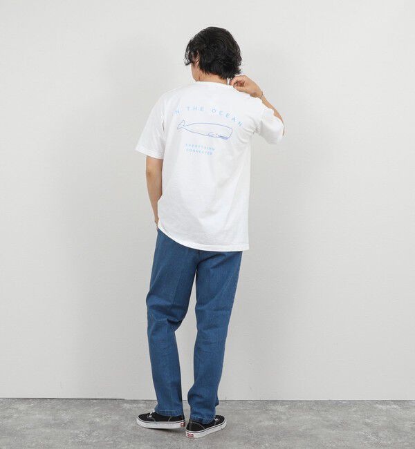 NOLLEY'S goodman「別注 メッセージ KUJIRA Tシャツ 26SS」|Tシャツ・カットソー|