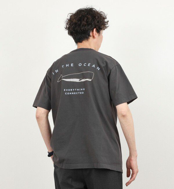 NOLLEY'S goodman「別注 メッセージ KUJIRA Tシャツ 26SS」|Tシャツ・カットソー|