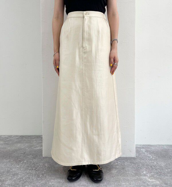 fredy emue「マルチファブリック タイトスカート」|スカート|