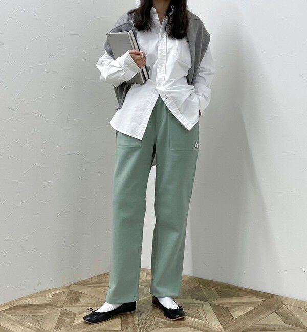 fredy emue「【GEVACO/ゲバコ】ウールライクイージーパンツ」|チノ|ミント