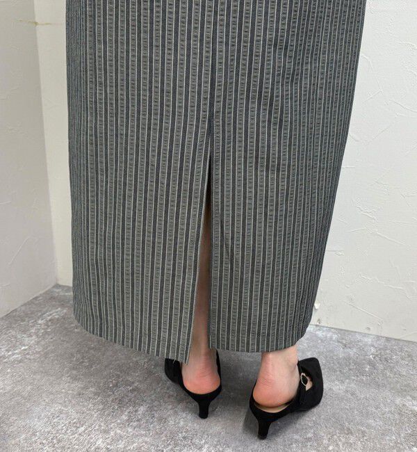 fredy emue「コットンリップルウエストシェイプワンピース」|ワンピース|