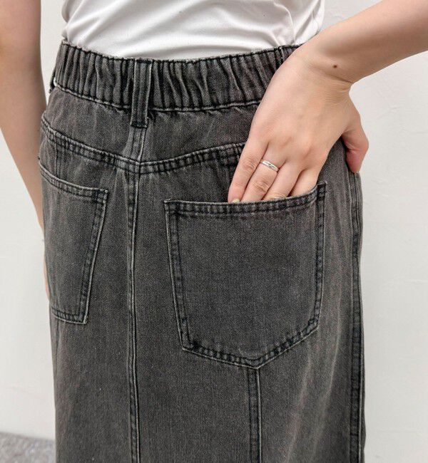 fredy emue「デニムフレアスカート」|スカート|