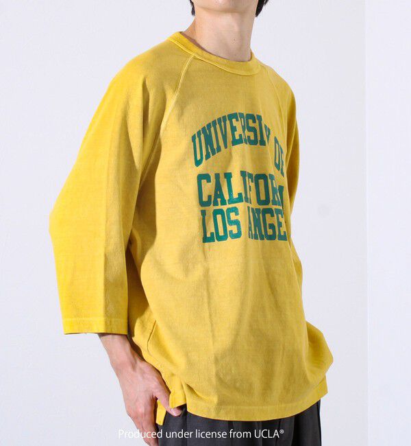 GLOSTER「【GOOD ROCK SPEED】カレッジロゴ ラグランTシャツ 7分袖」|Tシャツ・カットソー|