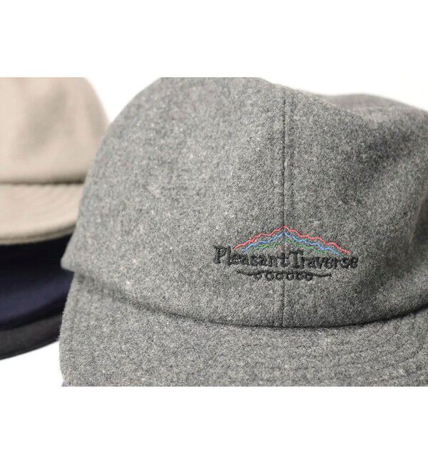 GLOSTER「【halo Commodity/ハロ コモディティー】Traverse Melton Cap」|キャップ・キャスケット|