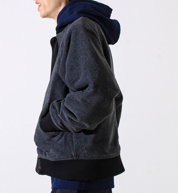 GLOSTER「【ナイロン&times;フリース】2WAY リバーシブルボンバージャケット MA-1 UNISEX」|ブルゾン・スタジャン|