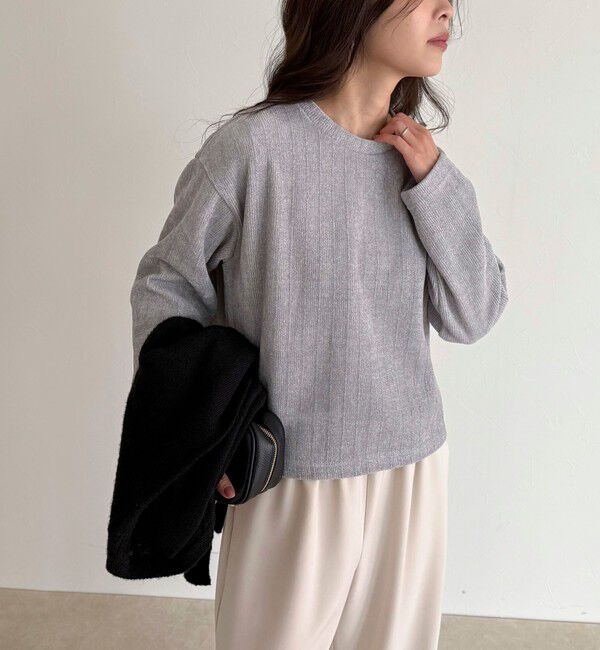 fredy emue「ラメモールプルオーバー」|Tシャツ・カットソー|