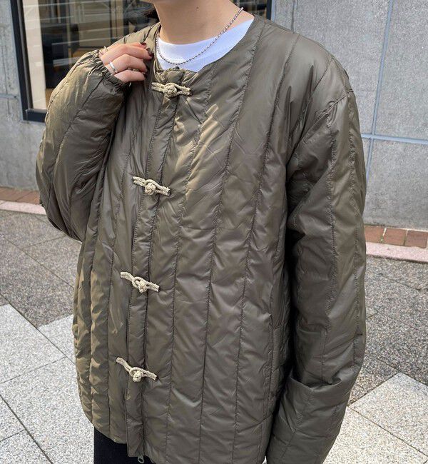 fredy emue「【TAION/タイオン】REVERSIBLE CHINA BUTTON INNER DOWN」|ダウン|