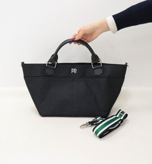 fredy emue「FRレザーハンドルキャンバストートバッグ」|ショルダー・メッセンジャー|