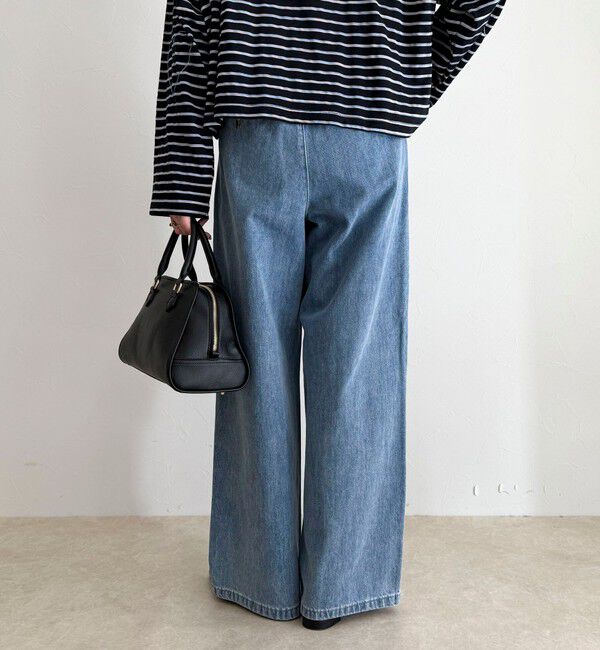 fredy emue「デニムタックスラックス」|デニム|