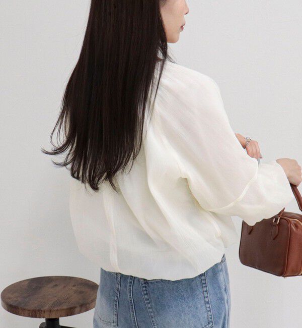 fredy emue「バルーンギャザーブラウス」|シャツ・ブラウス|