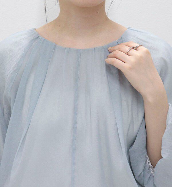 fredy emue「バルーンギャザーブラウス」|シャツ・ブラウス|