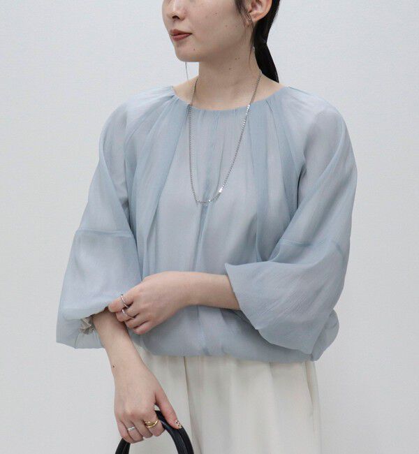fredy emue「バルーンギャザーブラウス」|シャツ・ブラウス|