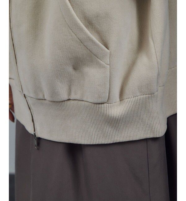 SALON adam et rope'「ジップパーカー-CreamyCotton /クリーミーコットン-」|パーカー|