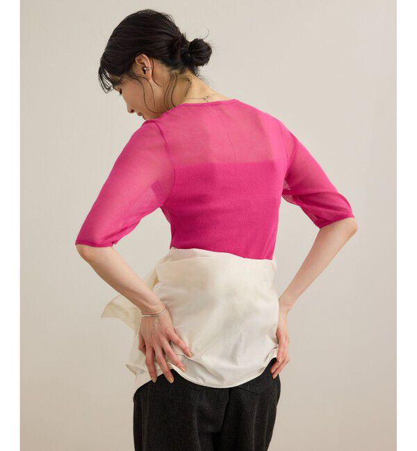 ROPE「シアーリブニット/洗える」|ニット・セーター|