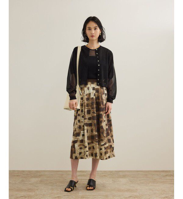 ROPE「シアーリブニット/洗える」|ニット・セーター|