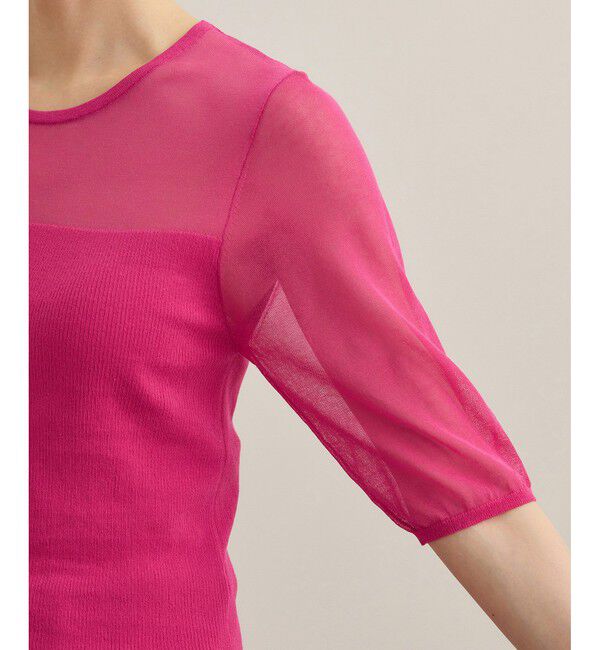 ROPE「シアーリブニット/洗える」|ニット・セーター|