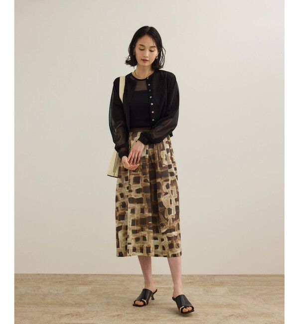 ROPE「シアーリブニット/洗える」|ニット・セーター|