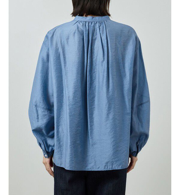 ROPE「キュプラシルクボリュームスリーブブラウス/イージーケア」|シャツ・ブラウス|