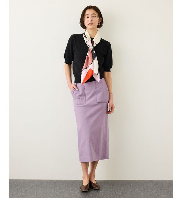 ROPE「前後2WAY5分袖プルオーバー/イージーケア」|ニット・セーター|