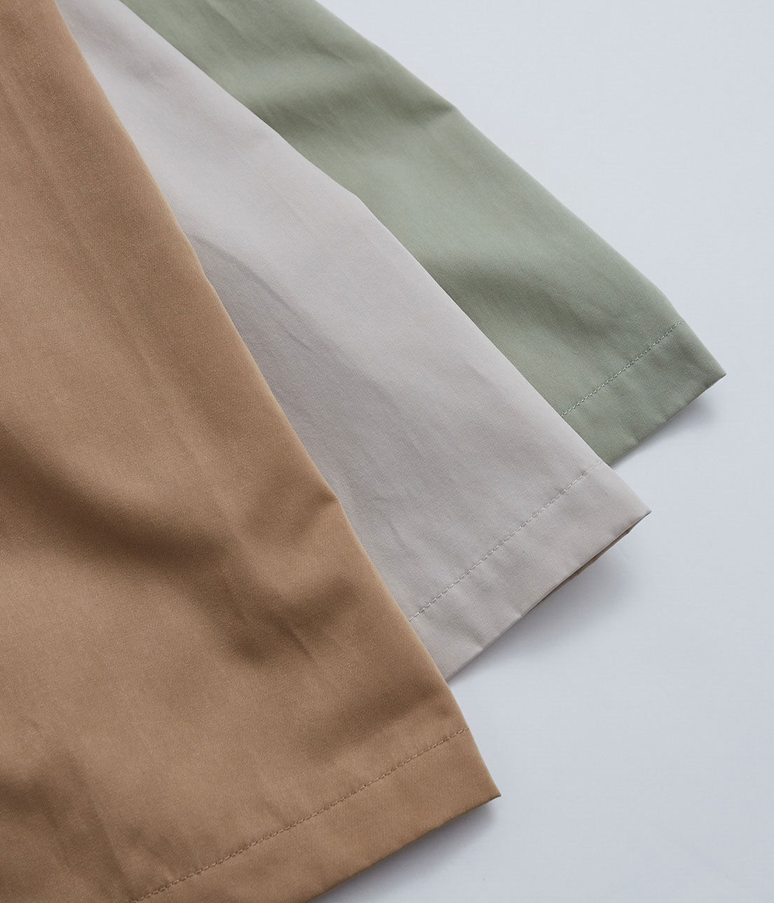 VIS「【撥水】【花粉ガード】ノーカラー袖ボリュームコート」|トレンチコート|