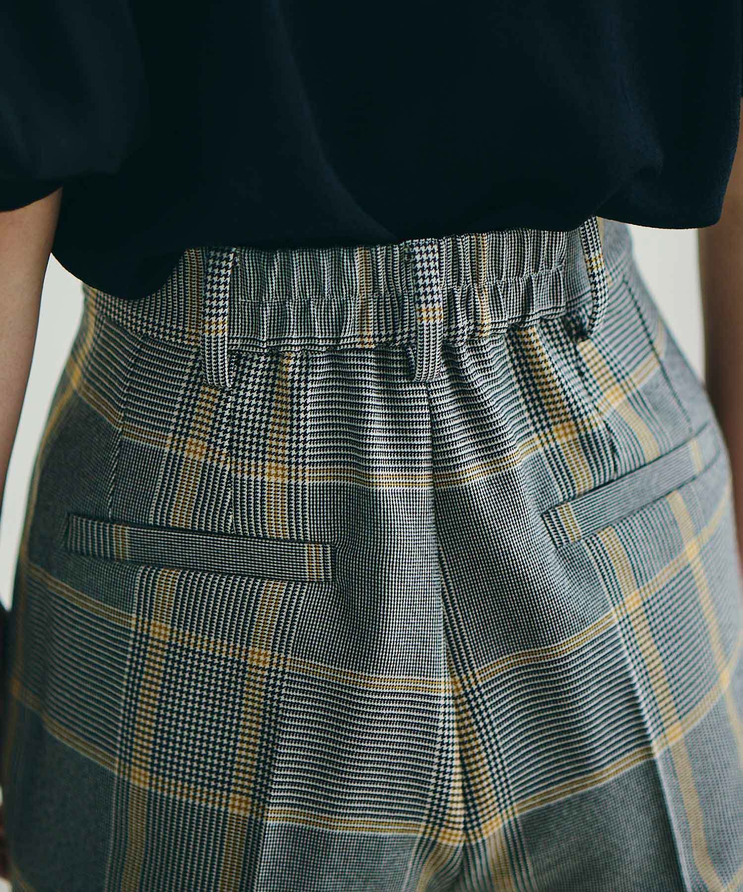 VIS「【Washable・EASY CARE】エコウールタッチテーパードパンツ【sustainable】」|スラックス|