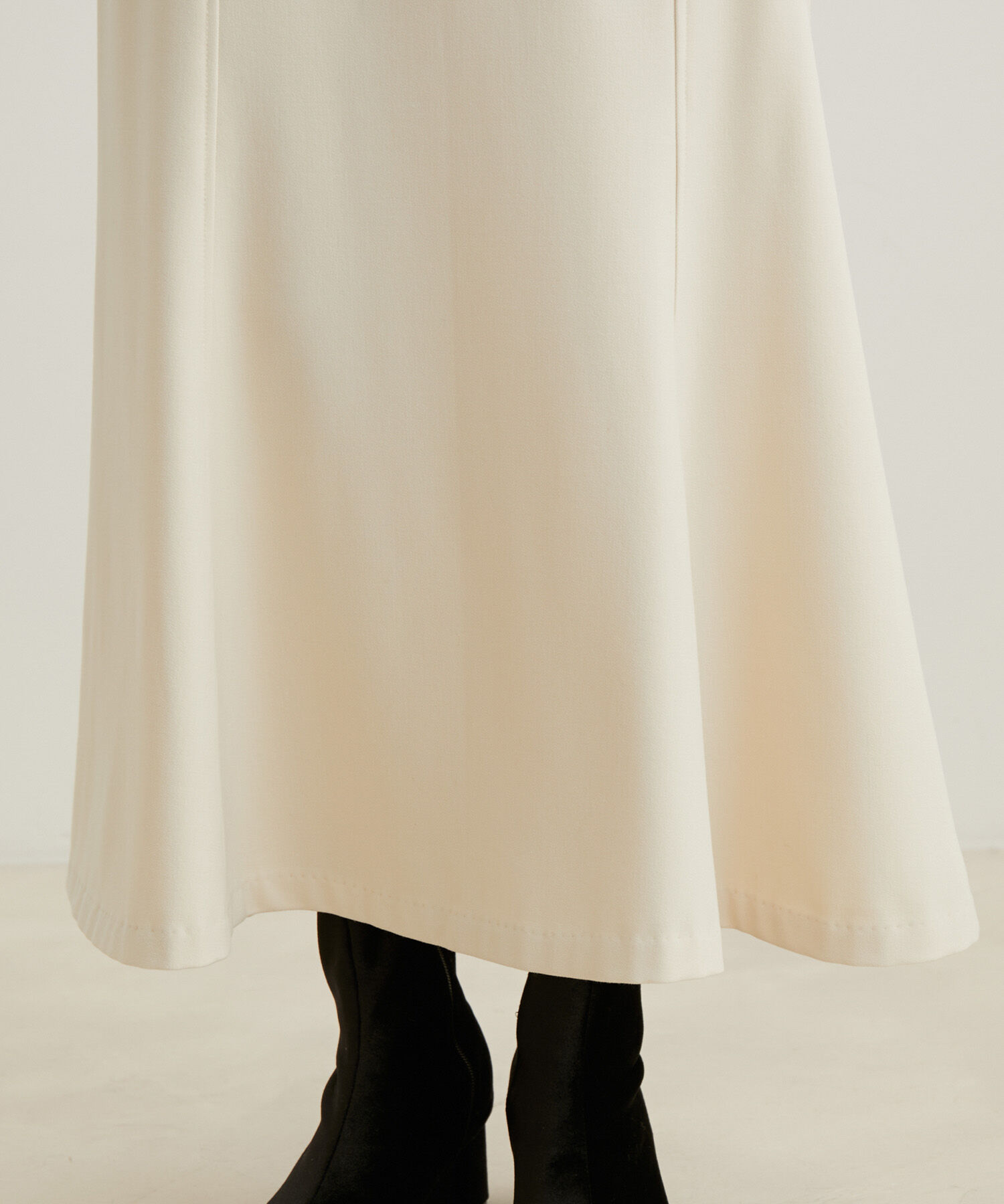 VIS「【HOT BEAUTY STRETCH】チェック＆無地マーメイドスカート【洗える】」|スカート|