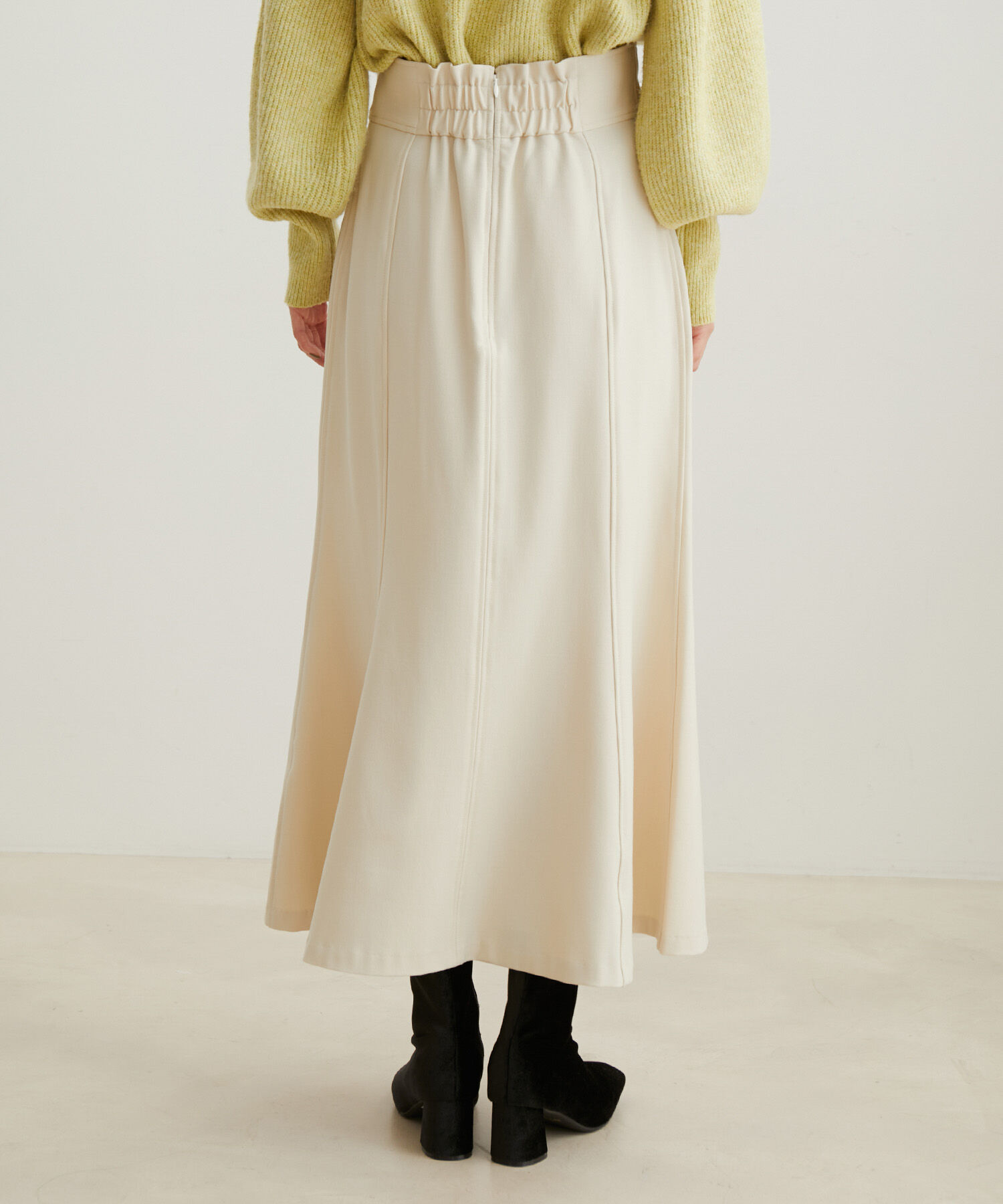 VIS「【HOT BEAUTY STRETCH】チェック＆無地マーメイドスカート【洗える】」|スカート|