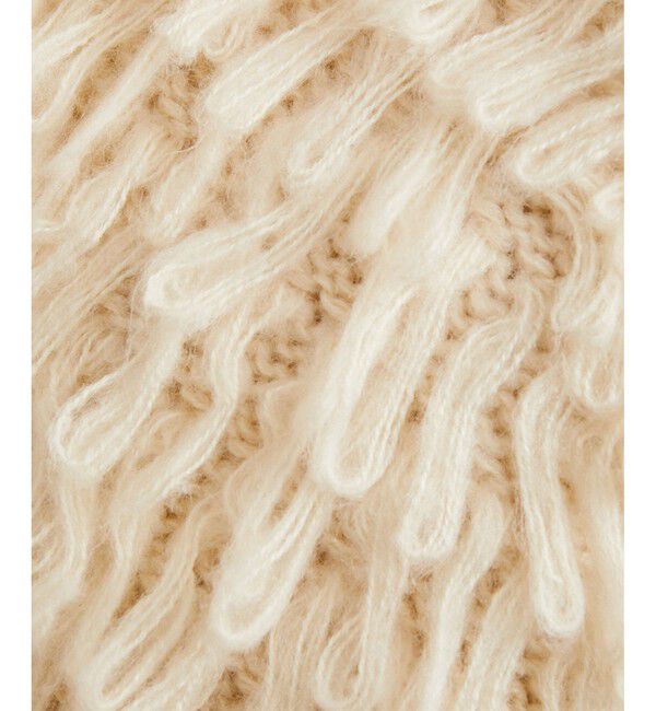 VIS「ループフリンジハート釦カーディガン」|カーディガン|