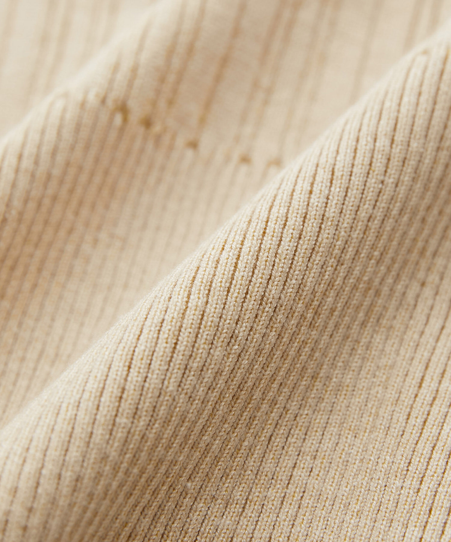 VIS「フェイクレイヤードリブニット」|ニット・セーター|