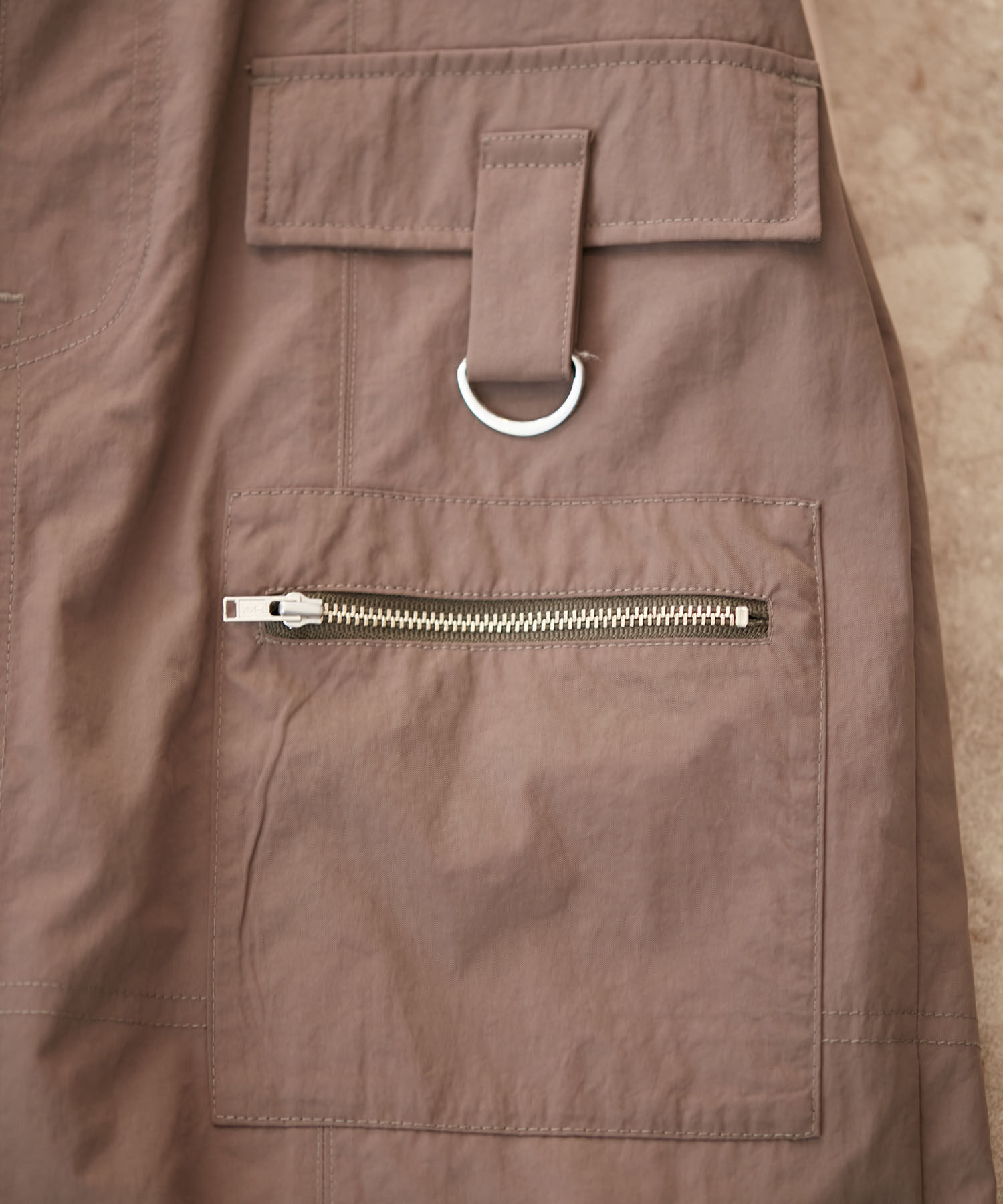 VIS「【洗える】裏起毛カーゴタイトスカート」|スカート|